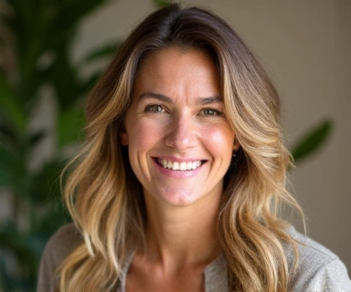 Professional portrait of company founder and CEO dedicated to sustainable wellness